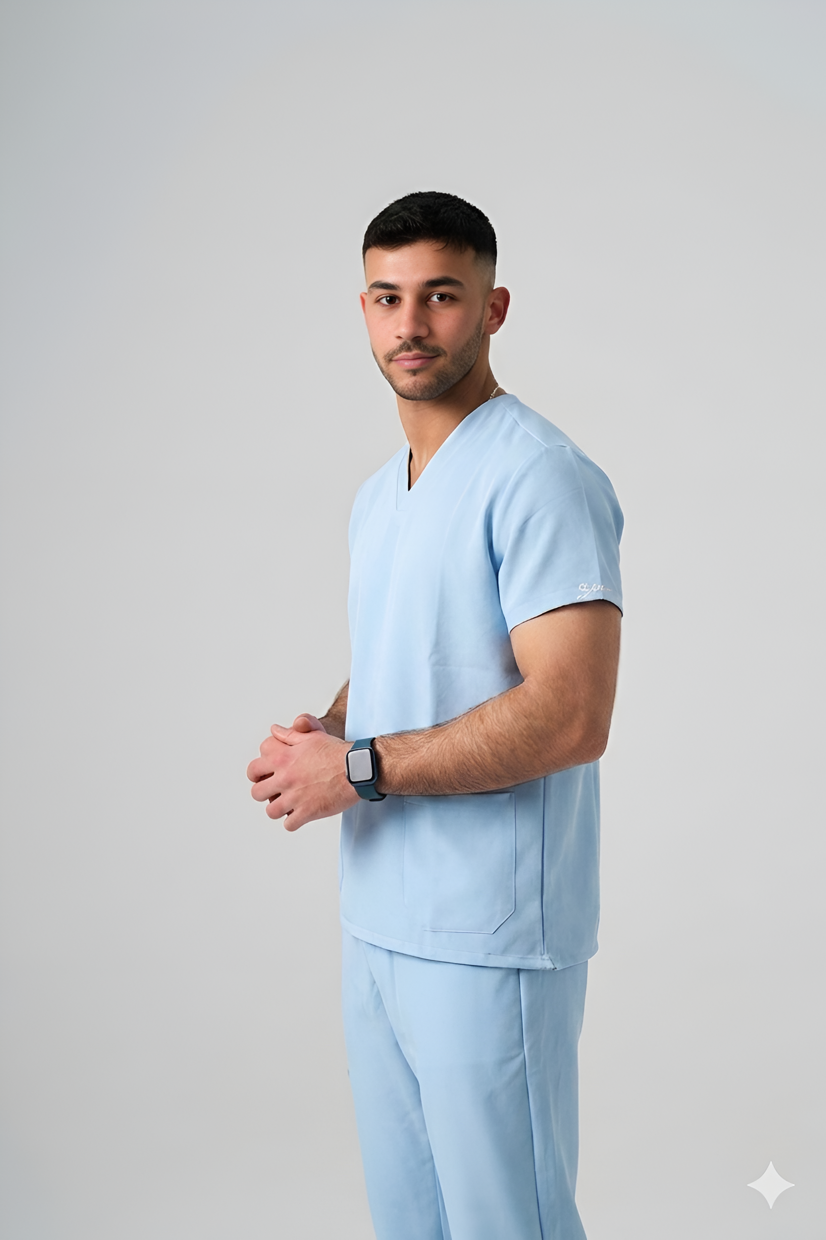 scrub-cile blue