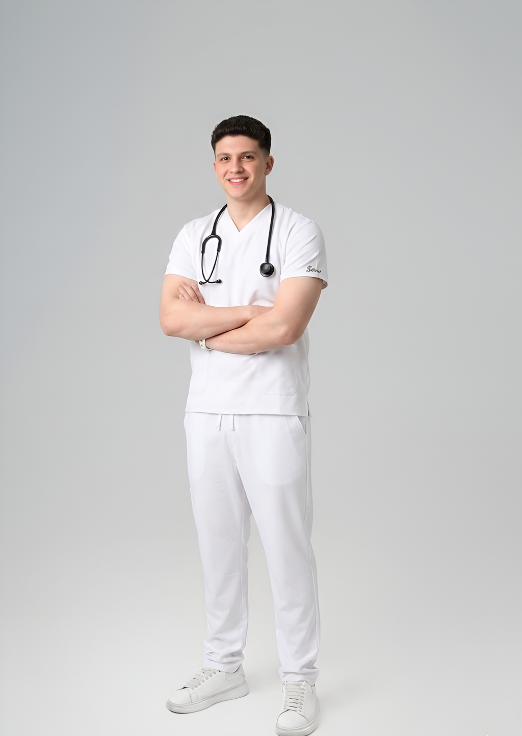 scrub-white