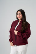 Burgundy Jacket