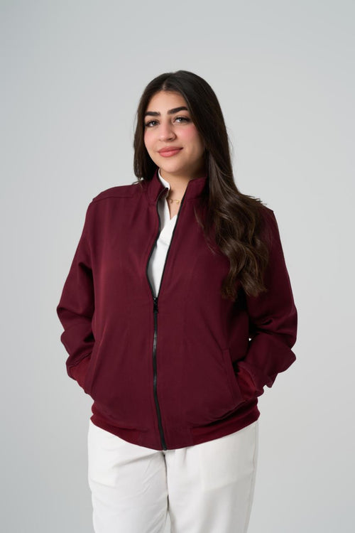 Burgundy Jacket